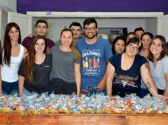«Navidad solidaria» en la Agrupación 25 de Mayo
