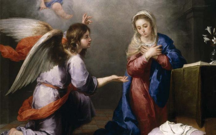 La Anunciacion Del Angel A Maria