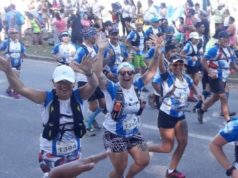 Atletas de Top Training en el Cruce Tandilia