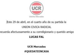 Lucas Fal: a 4 años de su muerte, radicales recuerdan sus valores y lucha