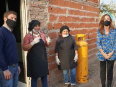 Victoria Tolosa Paz volvió a la ciudad