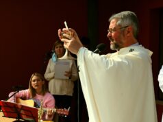 Arzobispo Jorge Eduardo dio una misa de campaña en La Suipachense