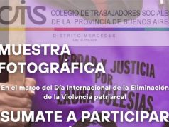 Convocan a una muestra fotográfica por el Día de la Eliminación de la Violencia Patriarcal