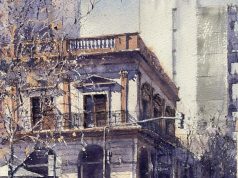 Arte y patrimonio: acuarelas de Jorge Swinnen inauguran ciclo cultural en Casa Mercedes