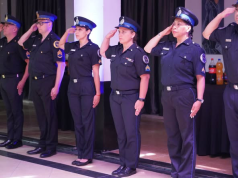 Ustarroz participó en la ceremonia anual de reconocimientos a la Policía Federal