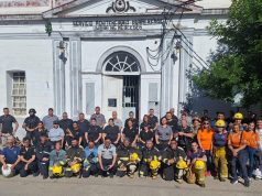 En la Unidad 5 se realizó un simulacro de incendio y emergencia
