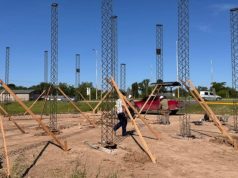 La construcción del Destacamento de Bomberos de Gowland-Agote avanza