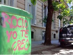 «Rocío, yo te creo»: una imagen que denuncia el abuso de poder y la persecución a la protesta