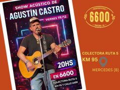 Agustín Castro: «La música es mi religión y el canal para expresar lo que pienso»