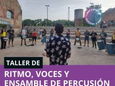 Taller gratuito de ritmo y percusión con Marcos Romano, de Fuerza Bruta