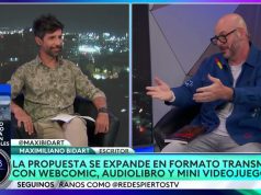 Escritor mercedino Max Bidart presentó su nuevo libro en TN