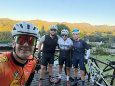 Bikers mercedinos desafiaron el barro en la «Vuelta a Alpa Corral»