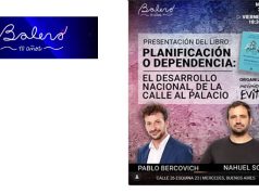 Pablo Bercovich y Nahuel Sosa presentan su libro “Planificación o Dependencia”