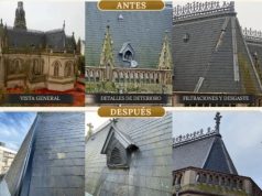 Concluyeron las obras de reparación en los techos de la Catedral Basílica