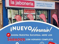 Sucursal de La Jabonería Mercedes amplía su atención e incorpora horario corrido los sábados