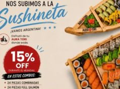 Con el espíritu de la «Sushineta», Aura Tori lanza promociones especiales
