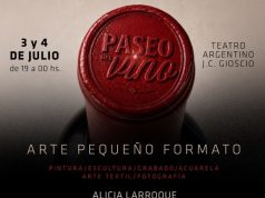 El Paseo del Vino sumará una atractiva propuesta cultural de «Arte Pequeño Formato» en el Teatro Argentino