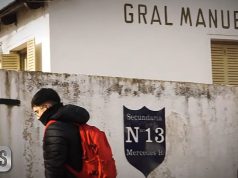 El reclamo por el edificio de la Escuela Secundaria 13 llegó a la televisión nacional