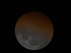 Mercedes, testigo de eclipse lunar «casi total» durante la noche de este jueves y la madrugada del viernes