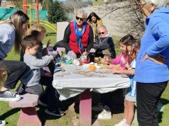 El barrio San Jorge festejó el Día de la Niñez con una jornada participativa y un taller de arte