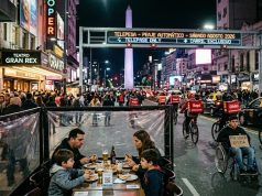 Es verdad: Calle Corrientes explota