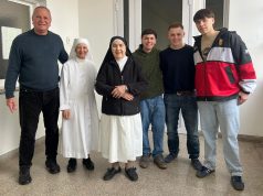 Jóvenes mercedinos concretaron una jornada solidaria en el Hogar Divina Providencia y el Seminario