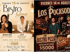 Bistro presenta fin de semana con shows de Los Pocasoda, Marilina Erramuspe y Leo Bernardo