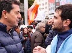 De Pedro respaldó la protesta de científicos y advirtió sobre el impacto del recorte en el desarrollo nacional