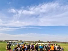 Cicloturismo: más de 50 participantes en nueva bicicleteada rural hacia el Aeródromo
