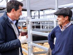 Wado de Pedro y jefes territoriales recorrieron el Mercado Agroganadero de Cañuelas en la Semana Angus