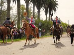 La localidad de Manuel José García celebró sus 160 años con un tradicional desfile criollo