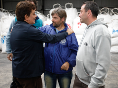 Fernando Espinoza recorrió el interior bonaerense y llamó a «construir una planificación estratégica» para el campo y la industria argentina junto a Axel Kicillof