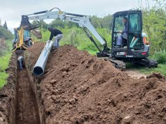 Comenzó el recambio del caño troncal de agua en barrio San Jorge para optimizar el servicio en la zona céntrica