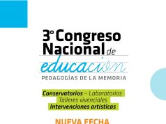 El 3° Congreso Nacional de Educación ya tiene nueva fecha tras su reprogramación