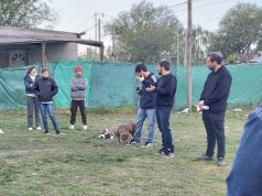 Armado electoral oficialista: Luis Ponce, de recorrida en los barrios y junto a Ustarroz
