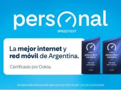 Personal recibe el premio a la mejor internet y red móvil de la Argentina